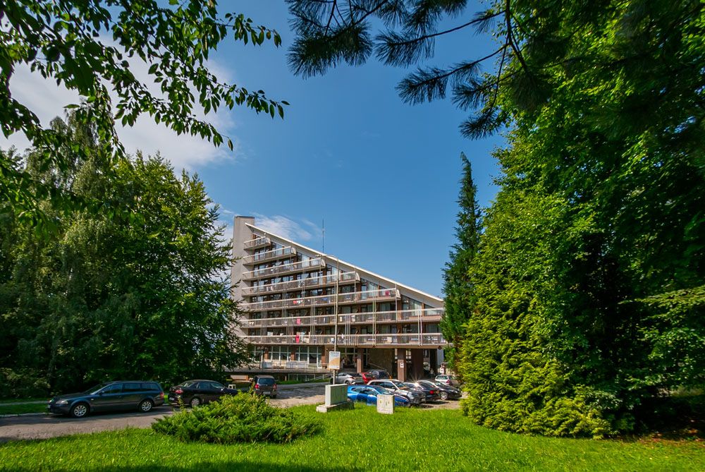 Widok z balkonu Sanatorium